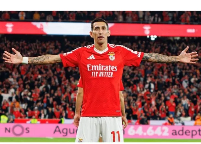 Angel Di Maria lớn tuổi vẫn chơi cực hay trong màu áo Benfica